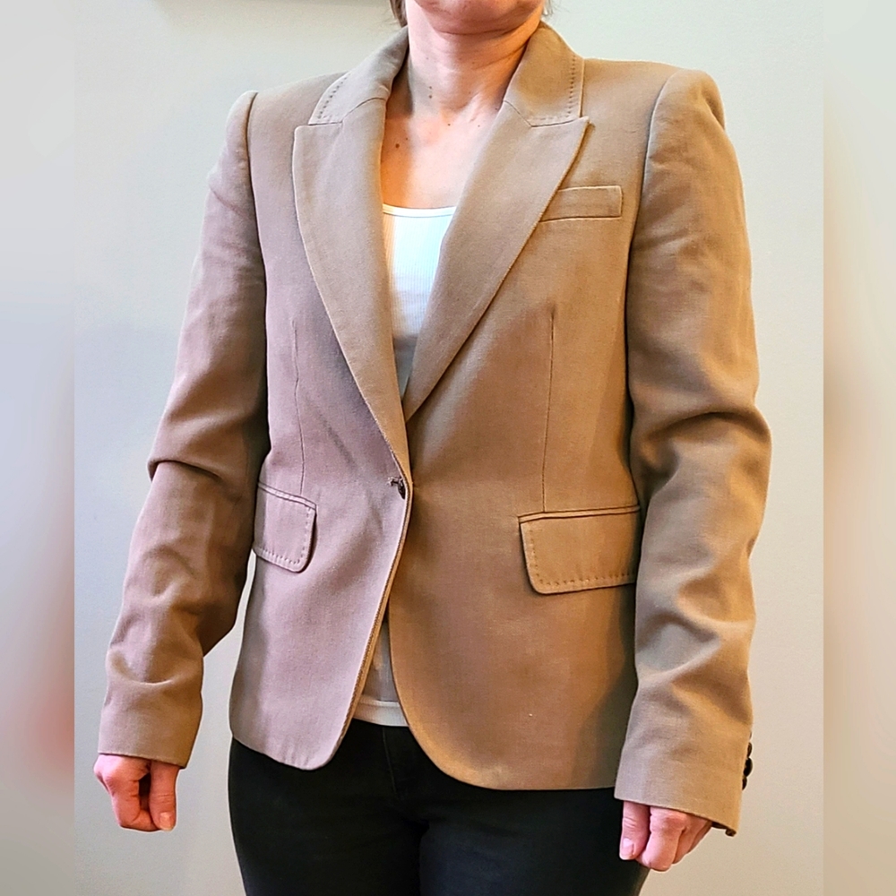 Zara tan blazer